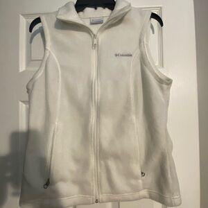 Columbia Ivory Fleece Vest